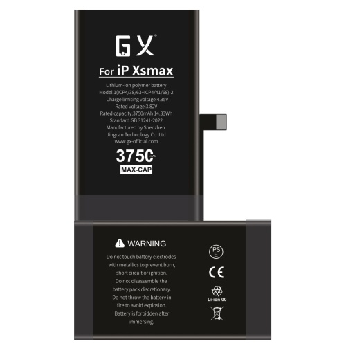 GX az Apple XSmax számára, nagy kapacitású akkumulátorral
