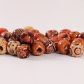 painting wood beads for jewelry making