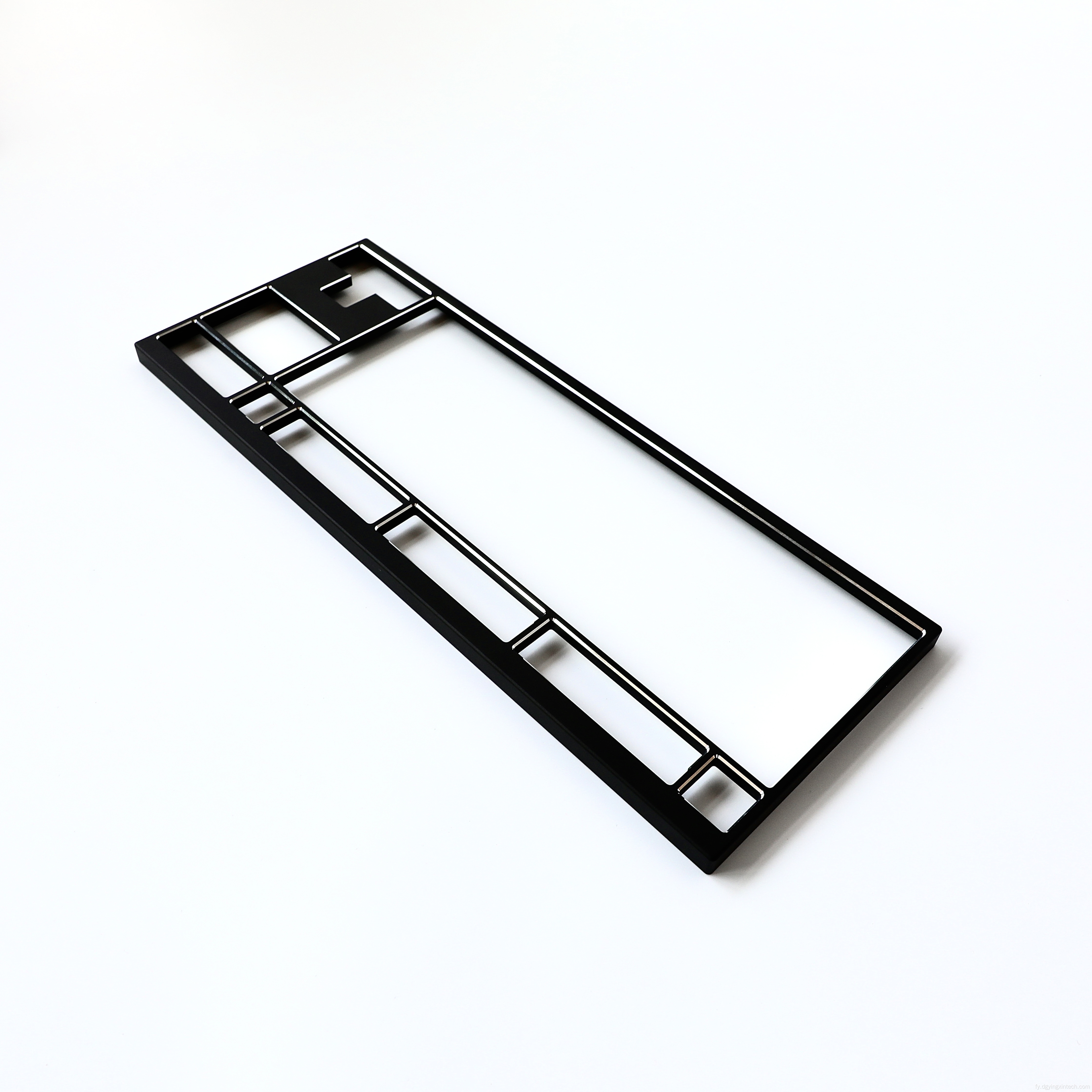 Micro Machining akseptearje oanpast logo gaming toetseboerdframe
