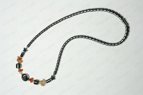 Collier hématite