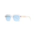 Fashion Designer Square UV400 Acetate Polarized Sunglasses