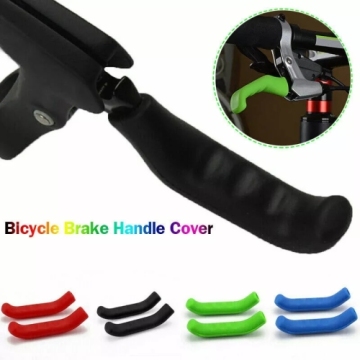 Bicycle Soft Anti-Slip Brake Handle Silicone Sleeve Motorcycle Bicycle Protection Cover Accessories Boutique Protective Gear