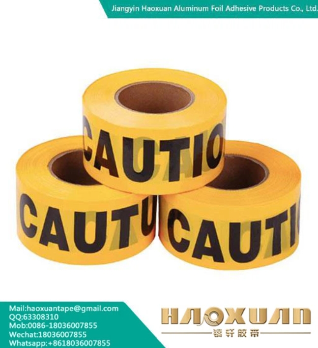 نوارهای هشدار پلی اتیلن با دید بالا