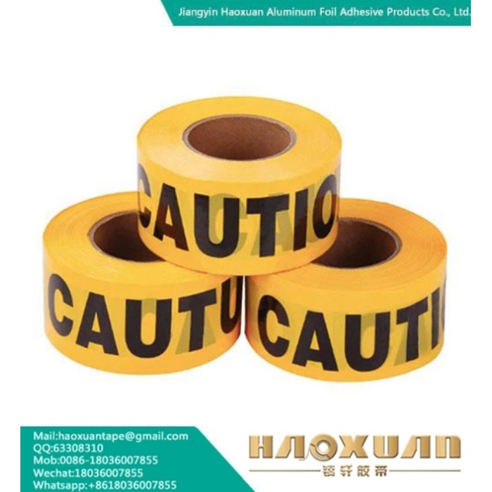 أشرطة تحذير PE عالية الوضوح