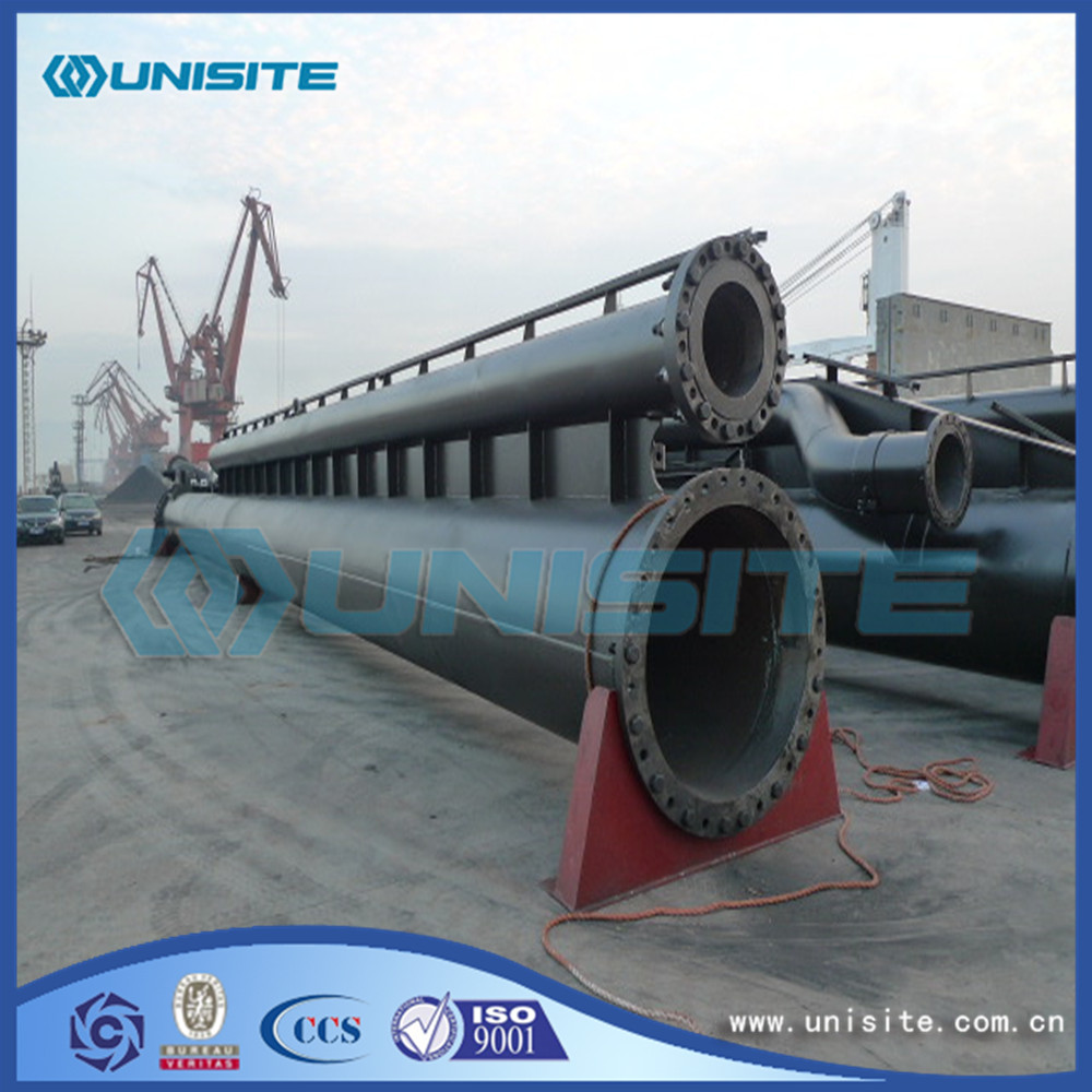 Steel pump suction dredging pipes