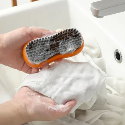 Second Generation Multifunctional Plastic Cleaning Brush for Laundry and Household Use