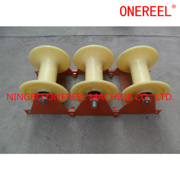 Three-wheel Cable Roller Opening Protection Roller