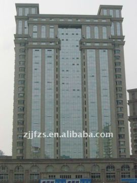 Hidden Frame Glass Curtain Wall, Exterior Glass Wall