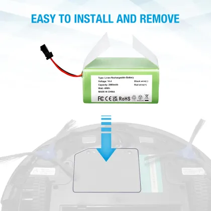 14.4V 2800mAh Rechargeable Li-Ion Battery Kit for Eufy Robot Vacuum Cleaner