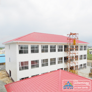 Multi-Floor Steel Structural Building for Hotel