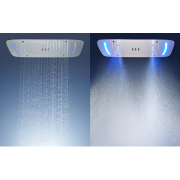 Tête de douche haut de gamme avec LED pour salle de bain