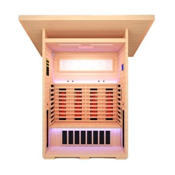 Hemlock do Canadá Sauna de infravermelho Double Far