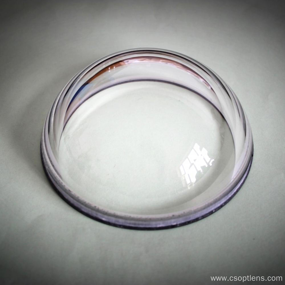 Antireflection coated optical glass dome