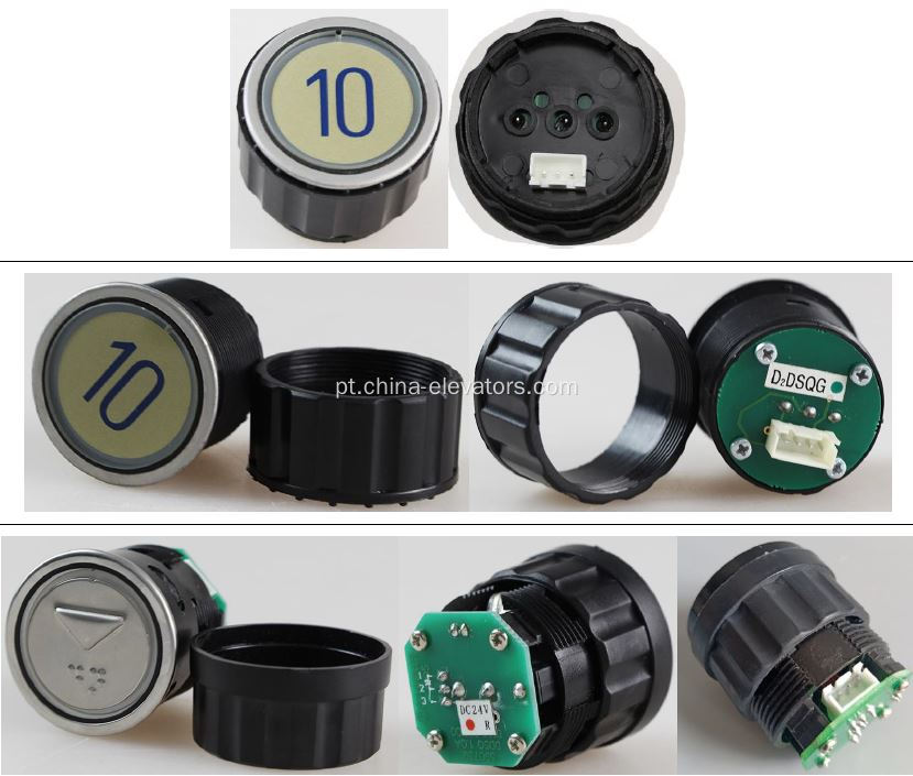 Schindler Elevator D type Push Buttons