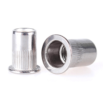304 Thép không gỉ M3 Bộ đinh tán và Nut Set: đầu phẳng, ốc vít chất lượng cao