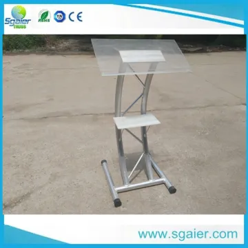lectern podium aluminum podium metal truss lecterns truss podiums