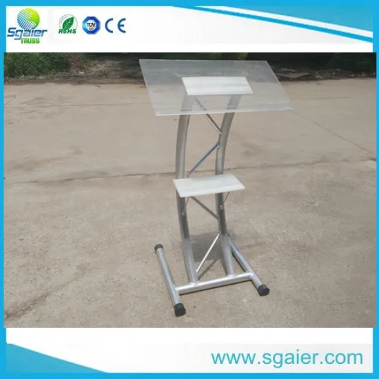 lectern podium aluminum podium metal truss lecterns truss podiums