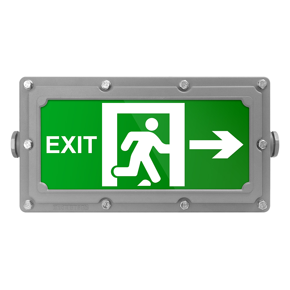 Explosionssäker LED Emergency Exit Sign