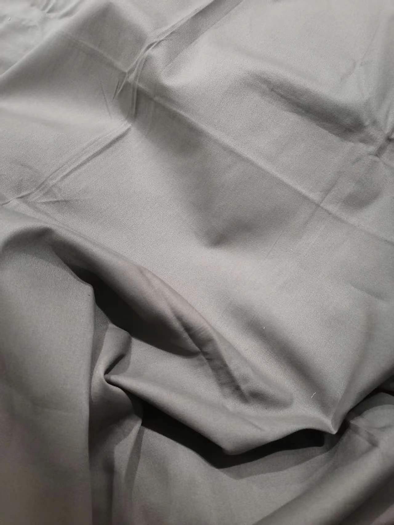Light weight Cotton twill spandex face peached fabric