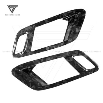 Forged Carbon Fiber Inner Door Handle Cover for Toyota Supra A90 2019-2023