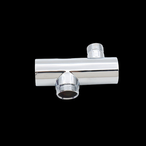 Gebogen connector messing fitting