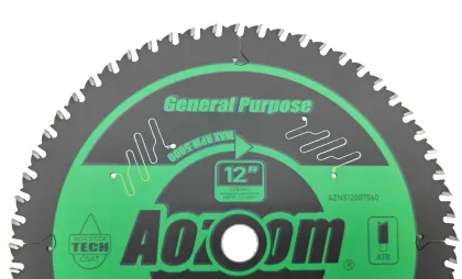 Cutting efficiency and precision of circular saw blades