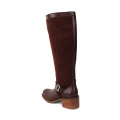 Durable Rubber Sole Knee-High Boots