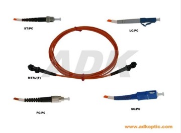 ST LC MM fibra óptica patch cord