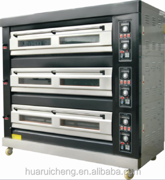 Professional Heavy Duty 3-Deck 6-Tier Gas Deck Oven: High-Quality Baking Solutions