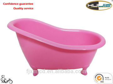 Plastic mini bathtub as gift - BC-0001(Solid Color Pink)