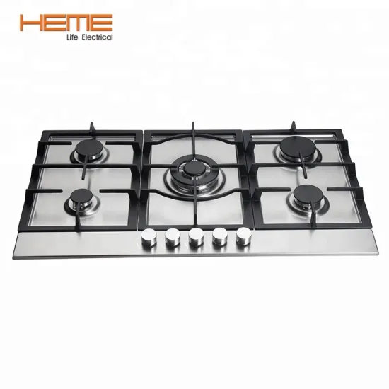 CE GAD LVD EMC Certified Built-in Gas Cooktop with 5 Burners