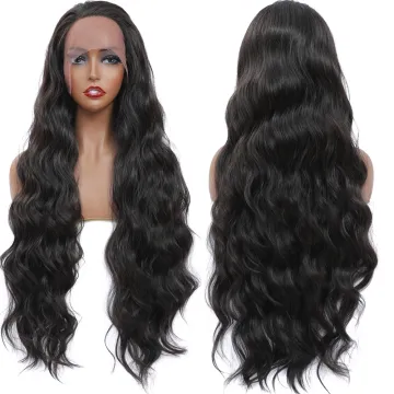 X-TRESS Body Wave Synthetic Hair Ombre Colored Synthetic Wigs With Middle Part Lace Natural Hair Wigs Fiber Wigs For Women Party