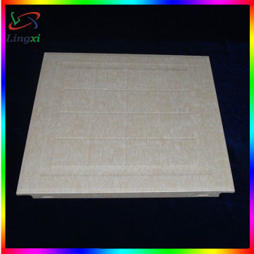 new 300*300mm 300*450mm aluminum hung drop ceiling tile