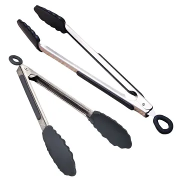 Stainless and Silicone Tongs Kitchen Tongs Kitchen Tools