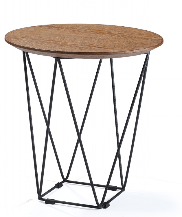 Modern Metal Unique Round Restaurant Coffee Wood Tables