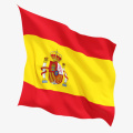 مستطيل اسبانيا العلم منشفة الشاطئ sandproof