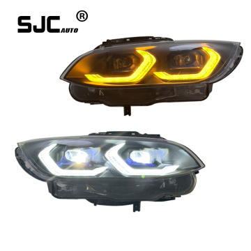SJC Auto Nowa konstrukcja dla BMW 3 Series E92 Zespół reflektorów 07-10 LED LED Light