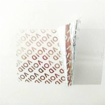 Алюминиевая металлическая наклейка с клейкой пустотой