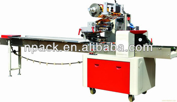 pillow packaging machine for bread