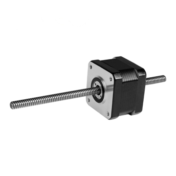 Miniature Nema 14 DC Stepper Motor พร้อมสกรูตะกั่วสำหรับเตียงทางการแพทย์