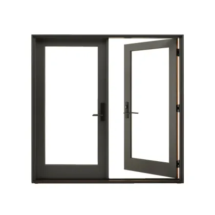 Glass Door Exterior Commercial Double Storefront Doors