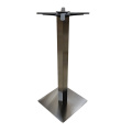 Mesa de barra de barra de barra de mesa quadrada base de mesa de metal