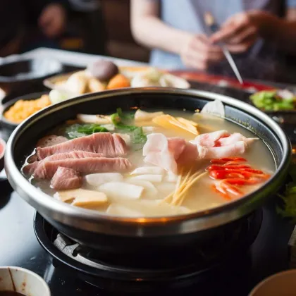 Tianchu 200g Classic Chinese Three Fresh Soup Base for Hotpot