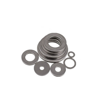 304 Pencuci baja tahan karat: Panduan ukuran dan spesifikasi termasuk ANSI/ASME B18.22.1, Standar Benang Terpadu (USS), Gasket Datar Lebar, dan Ukuran Umum seperti 5/16 "," Standar SAE untuk 304 mesin cuci stainless steel dengan dimensi terperin
