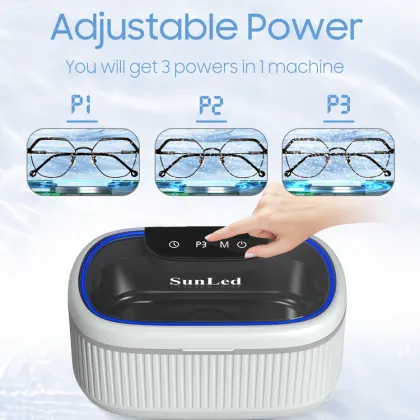 2025 Mini Ultrasonic Jewelry Cleaner - Portable Ultrasonic Cleaning Machine