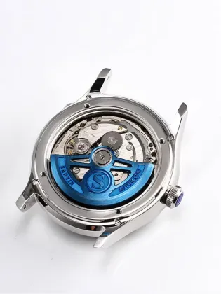 NH35 Automatic Tourbillon Men's Mechanical Watch with Balance Wheel