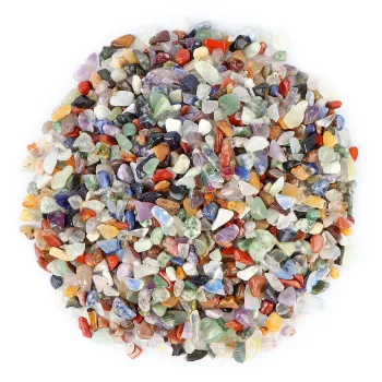 Chip Gemstone & Decor Making Jewelry 100Gram Crushed Irregular Tumbled Stone Pieces Beads No hole