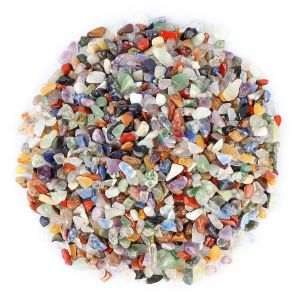 Chip Gemstone Beads for Home Decoration & Decor Making Jewelry 100Gram Crushed Irregular Tumbled Stone Pieces Beads No hole