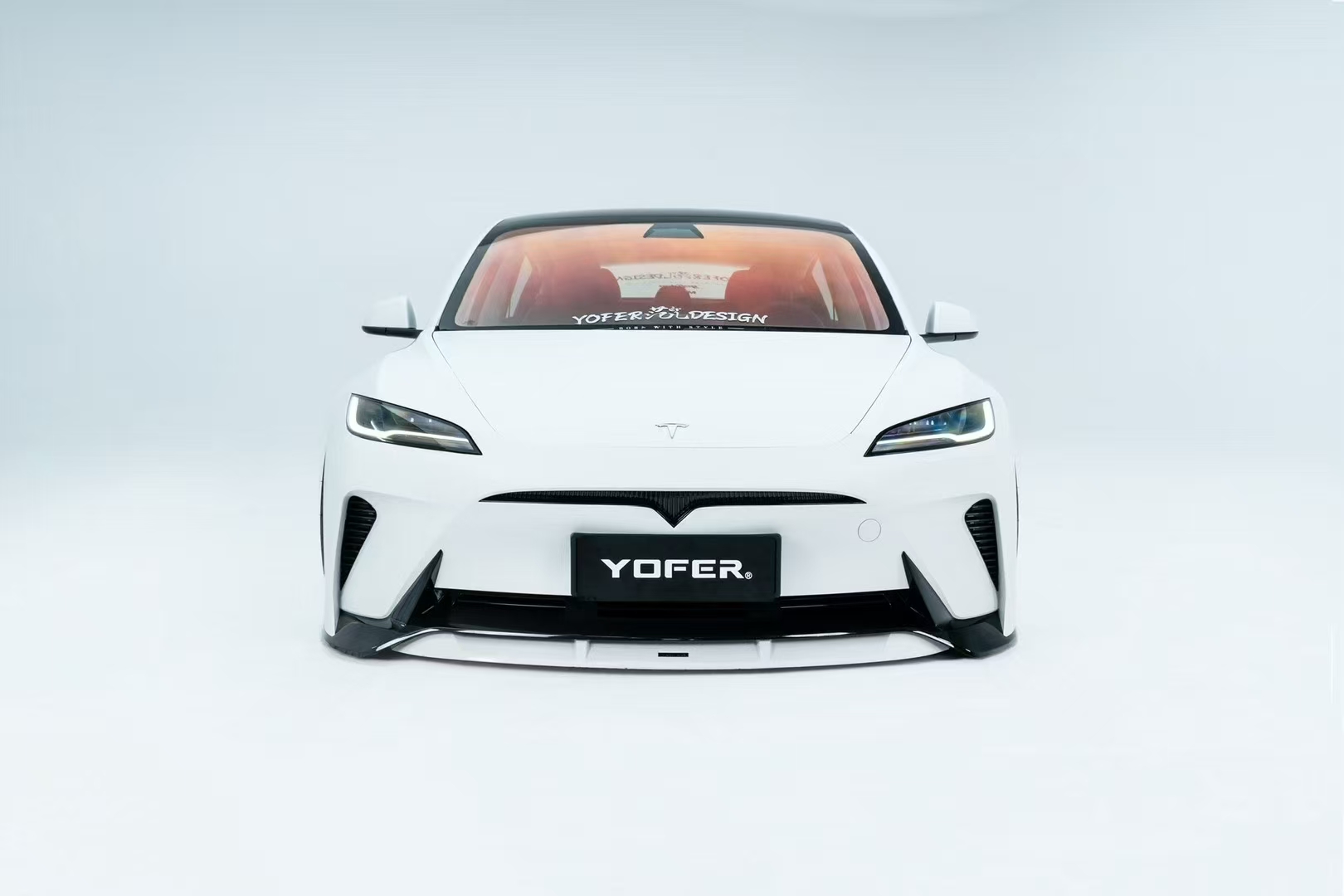 Acessórios externos elegantes da Tesla