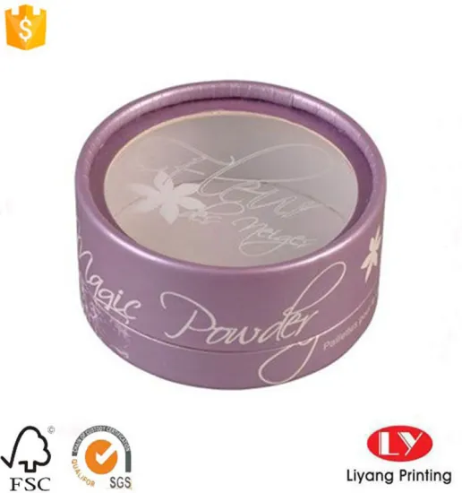 Round Jewelry Packing Box With Window